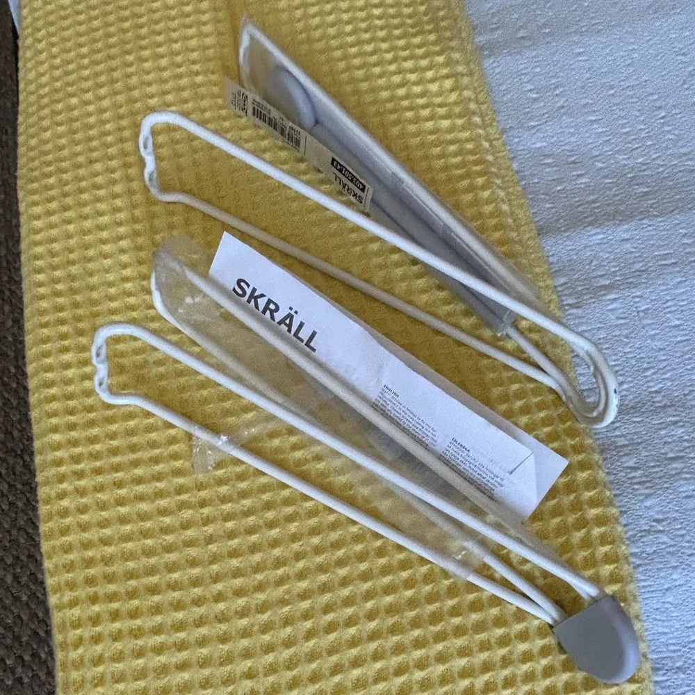 IKEA SKRÄLL White Bike Hook